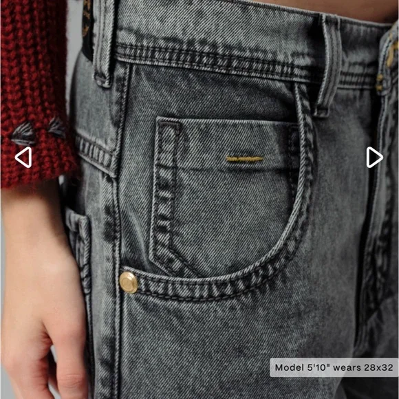 JNCO | Gambler Jeans Black Vintage Wide-leg Baggy | 23” Opening | 28 x 30 New - Picture 3 of 16